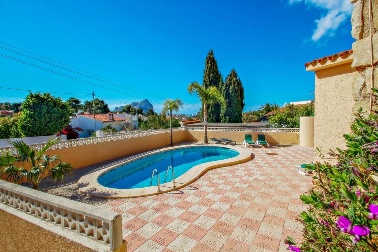 Cometa-86 - Villa With Private Pool Close To The Beach In Calpe Empedrola Екстериор снимка