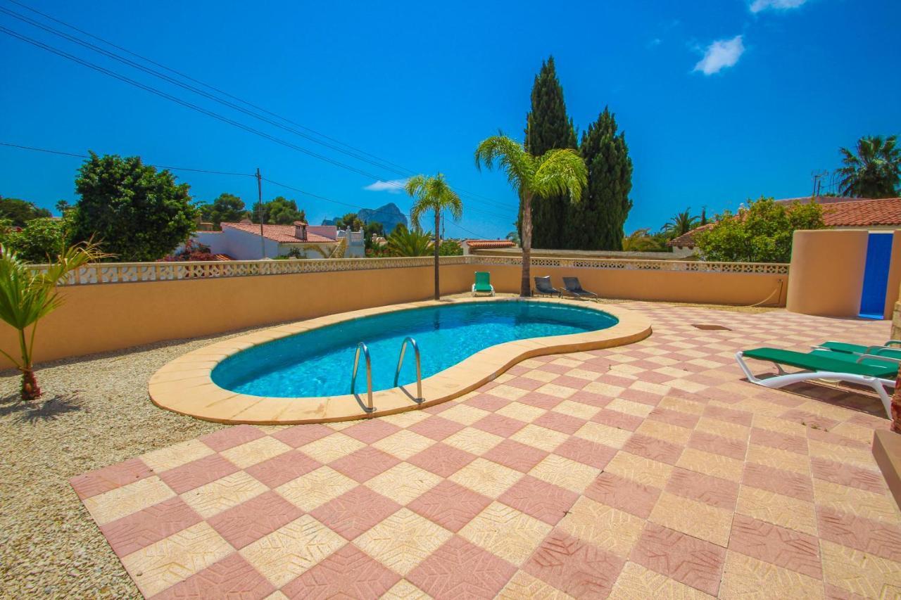 Cometa-86 - Villa With Private Pool Close To The Beach In Calpe Empedrola Екстериор снимка