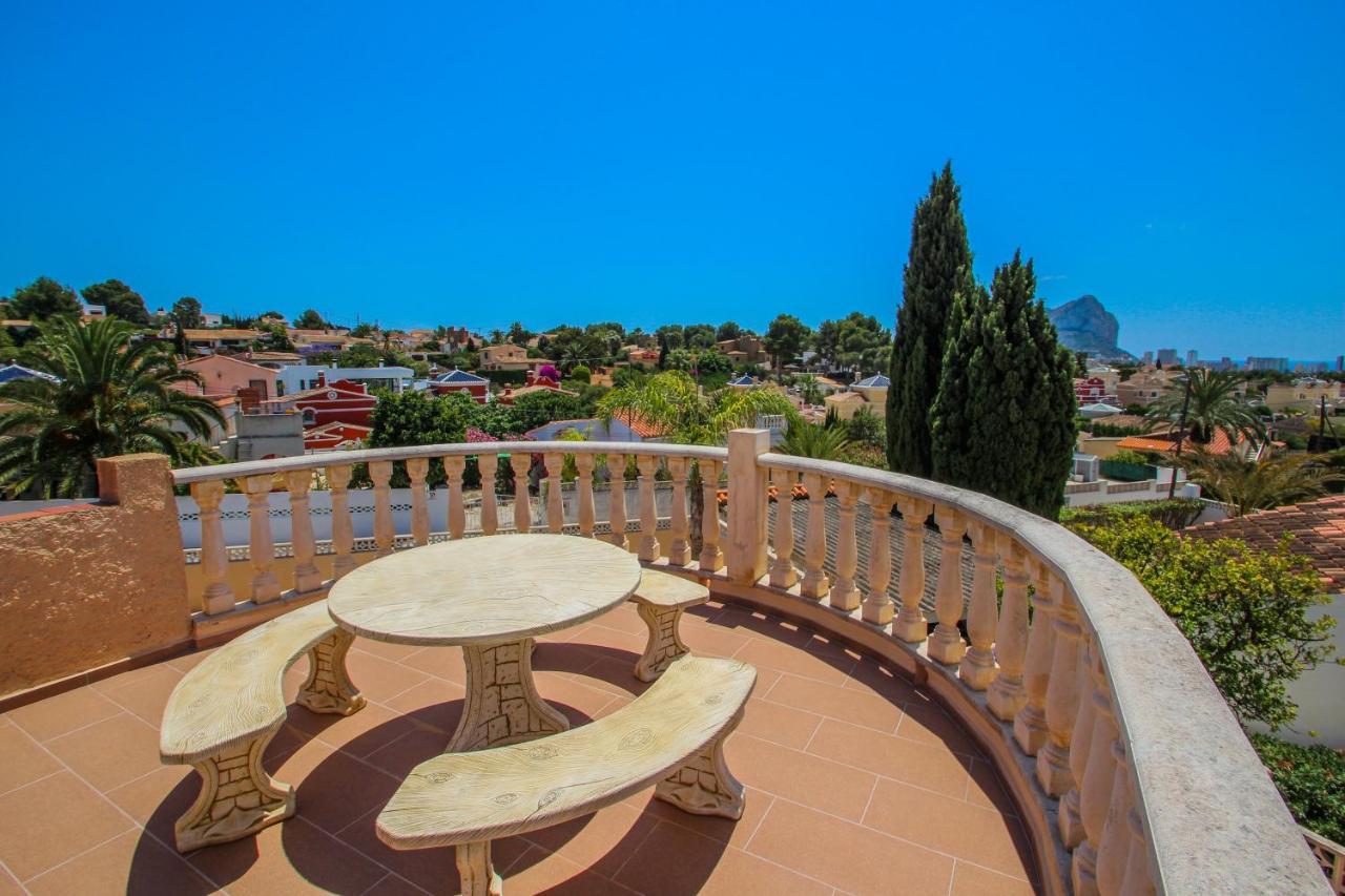 Cometa-86 - Villa With Private Pool Close To The Beach In Calpe Empedrola Екстериор снимка